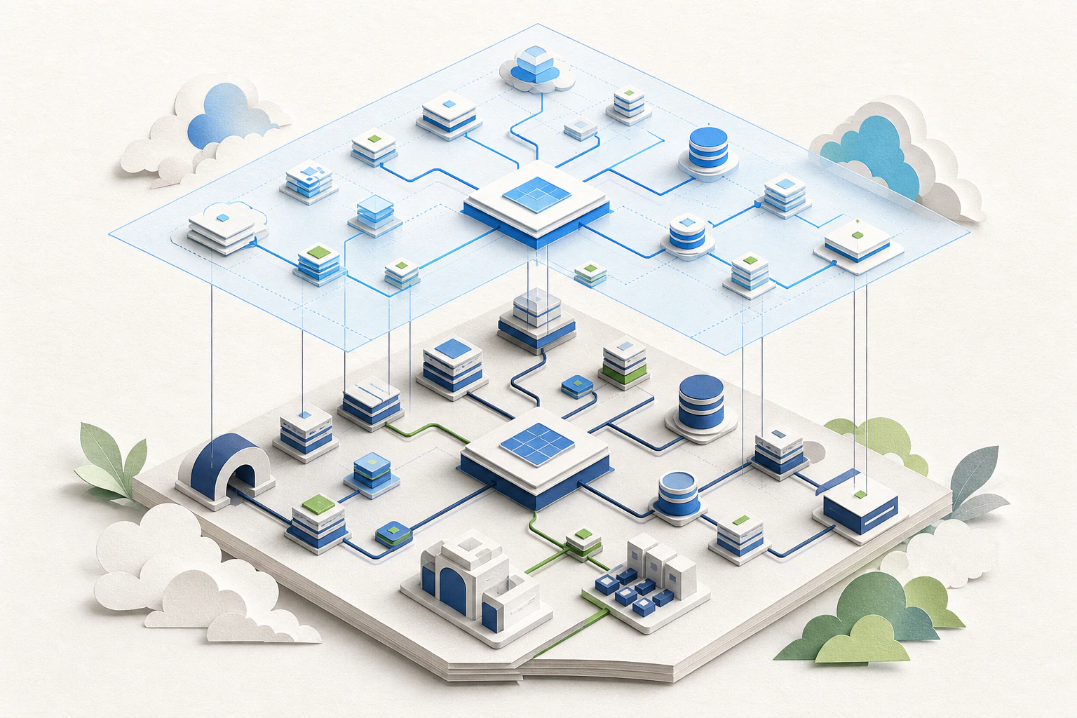 A visual exploration of the systems and relationships behind Cloud Infrastructure Digital Twins: A Practical Model for Understanding AWS Environments.