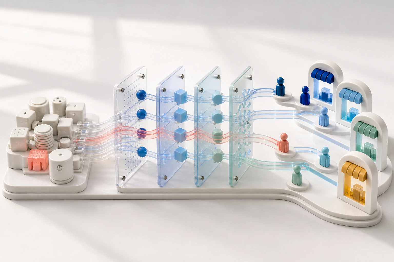 Original editorial artwork for From Resource Health to Customer Impact: Closing the Context Gap