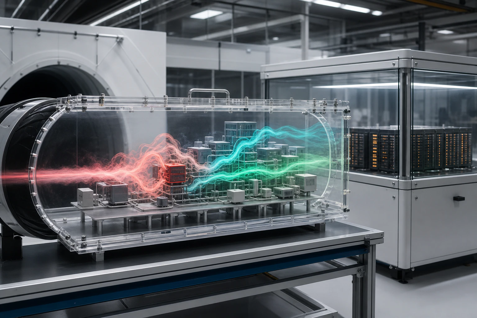Original editorial visualization for Production-Safe Failure Simulation